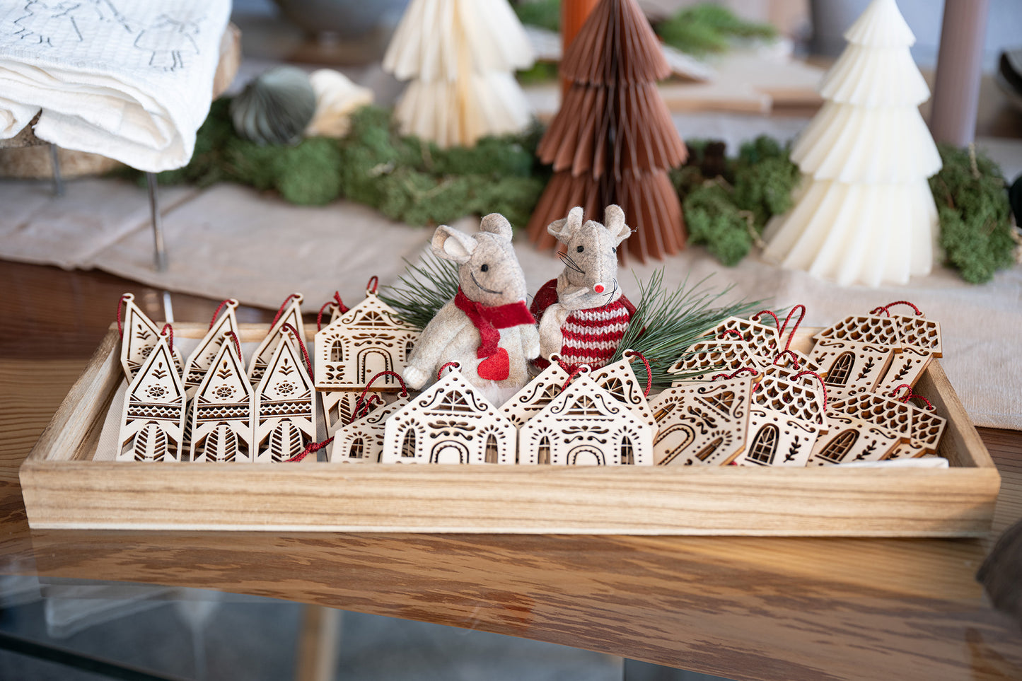 Christbaumanhängerset (6er Set)